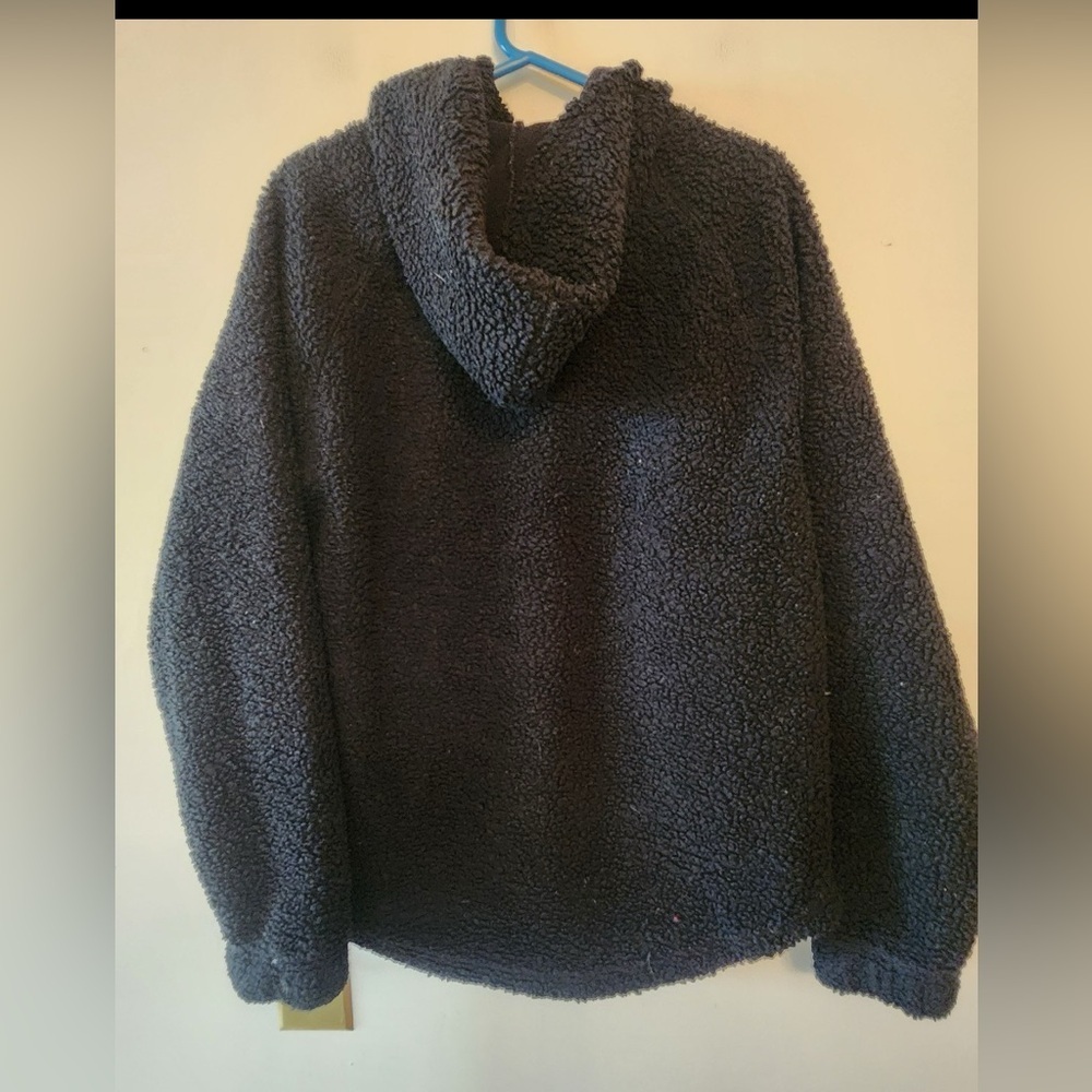 So fleece black heavy weight pullover size womens medium - Picture 2 of 3